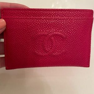 Chanel card holder